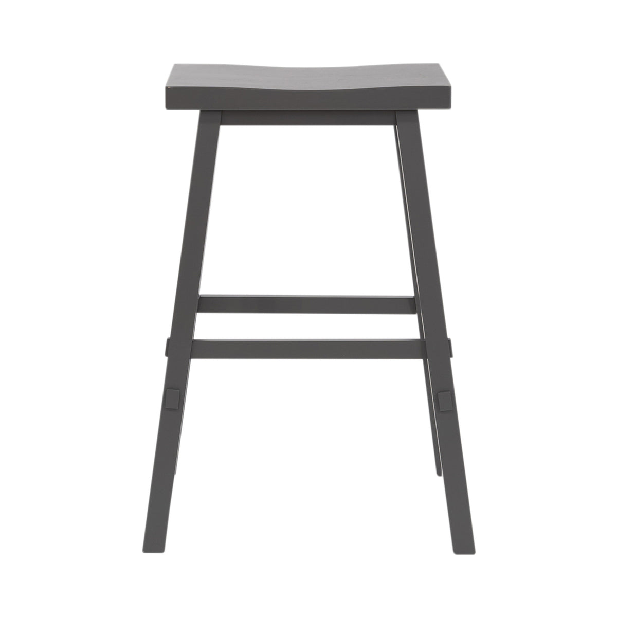 Creations 24 Inch Sawhorse Counter Stool - Gray (RTA)