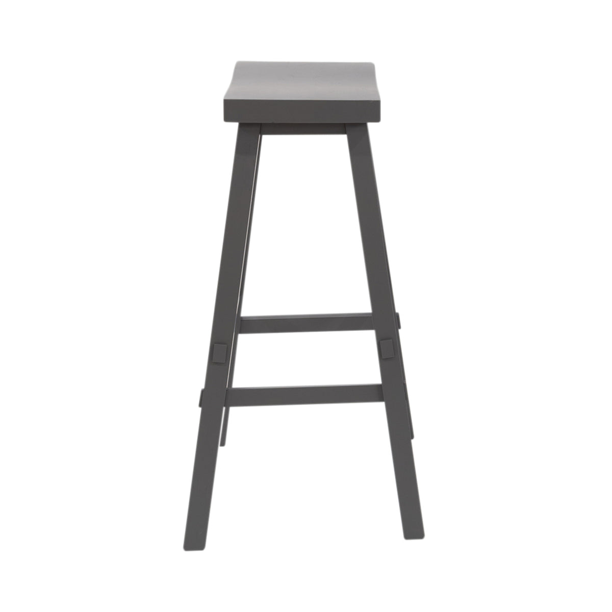 Creations 24 Inch Sawhorse Counter Stool - Gray (RTA)