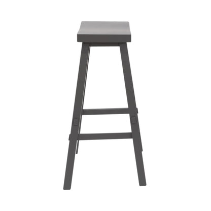 Creations 24 Inch Sawhorse Counter Stool - Gray (RTA)