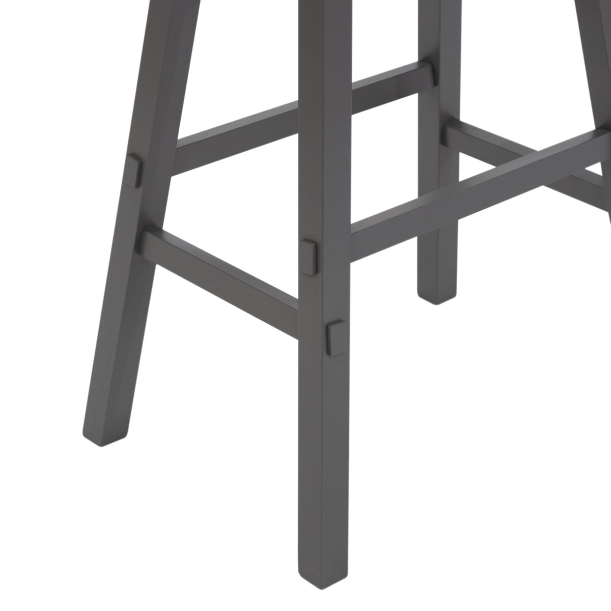 Creations 24 Inch Sawhorse Counter Stool - Gray (RTA)