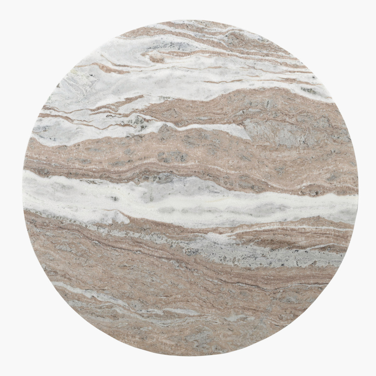 Kaleidoscope Round Pedestal Marble Table Top