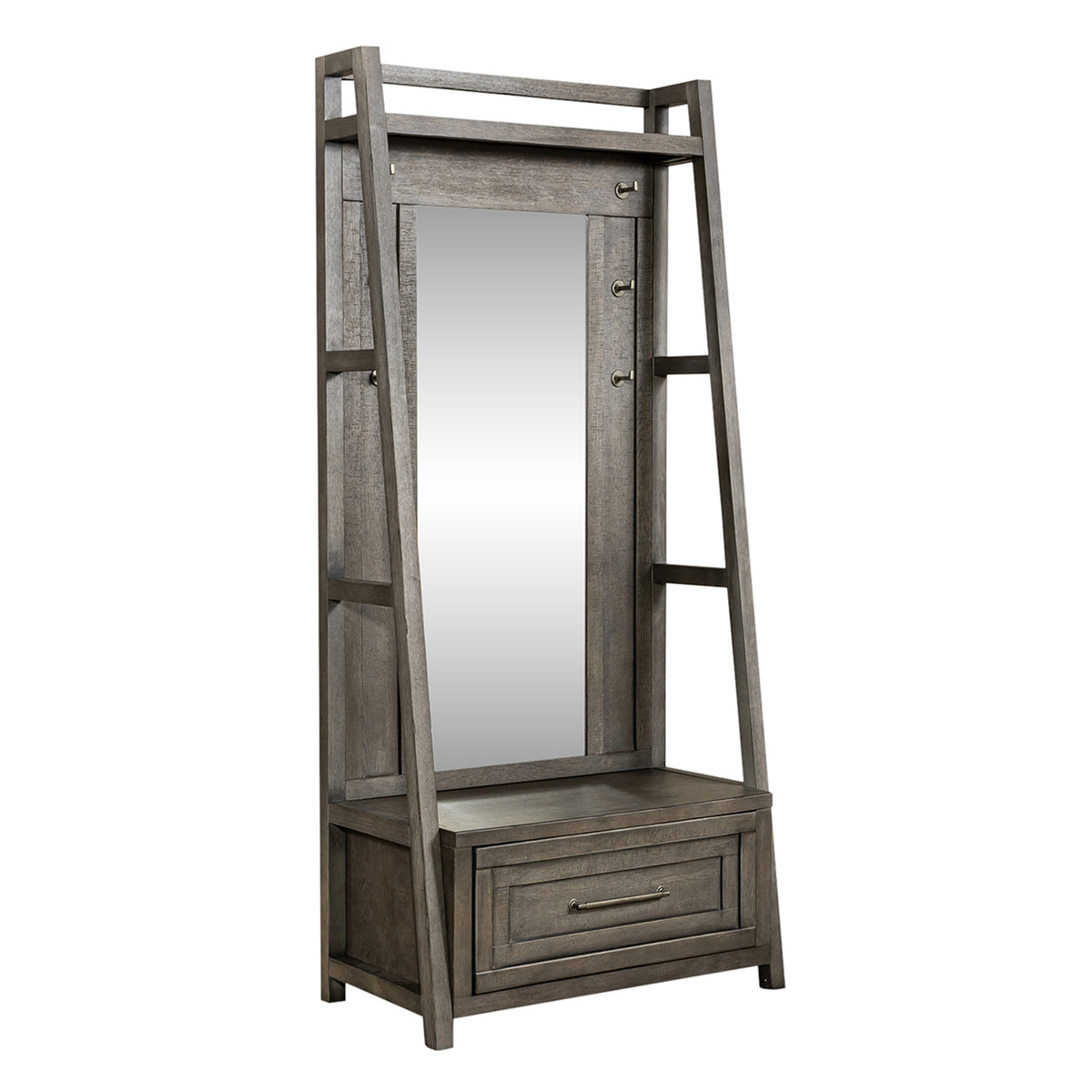 Modern Farmhouse 2 Piece Hall Tree Set