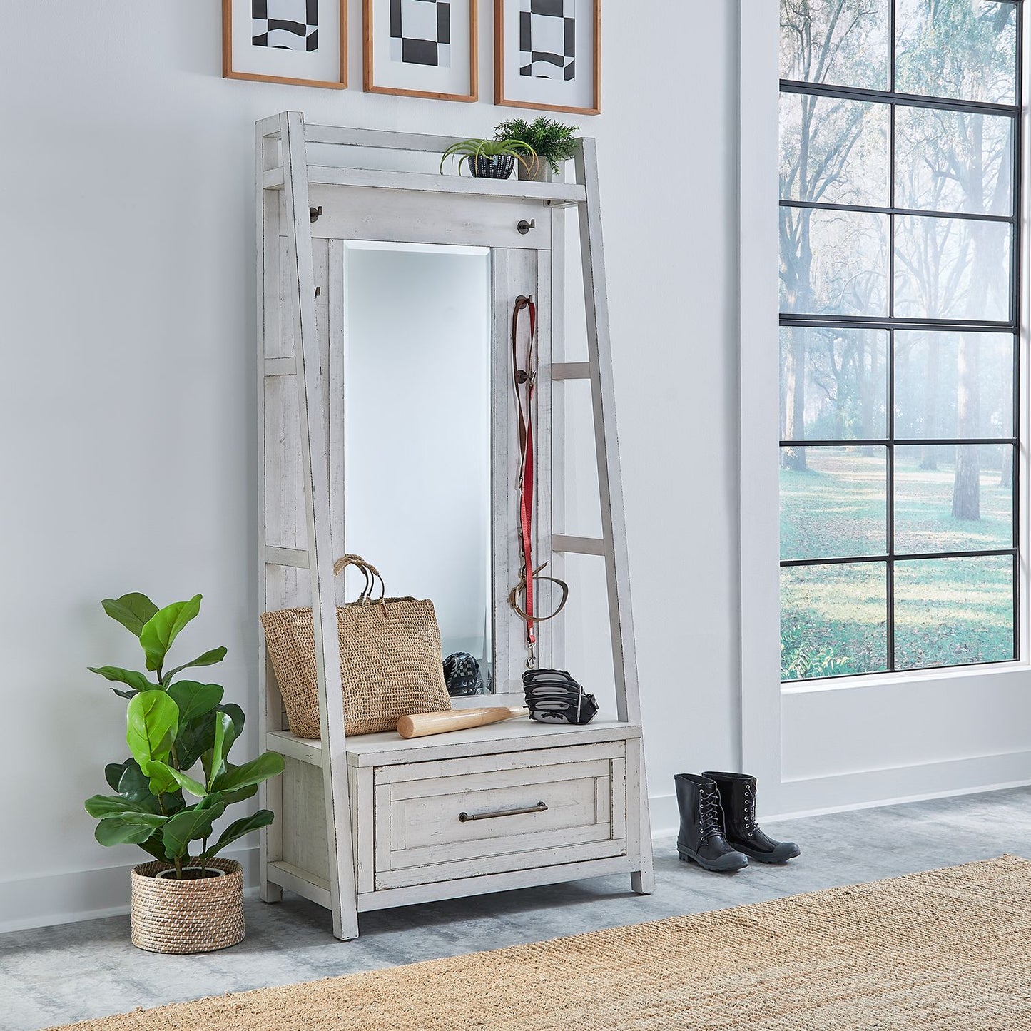 Modern Farmhouse Hall Tree Base