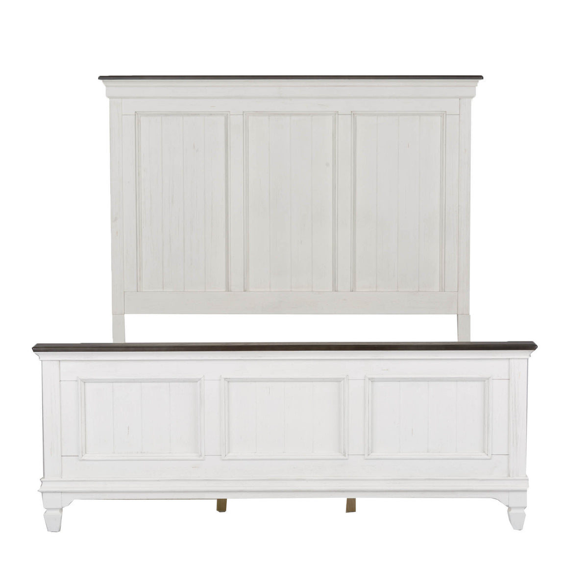 Allyson Park Queen Panel Bed, Dresser & Mirror, Night Stand Bedroom Set