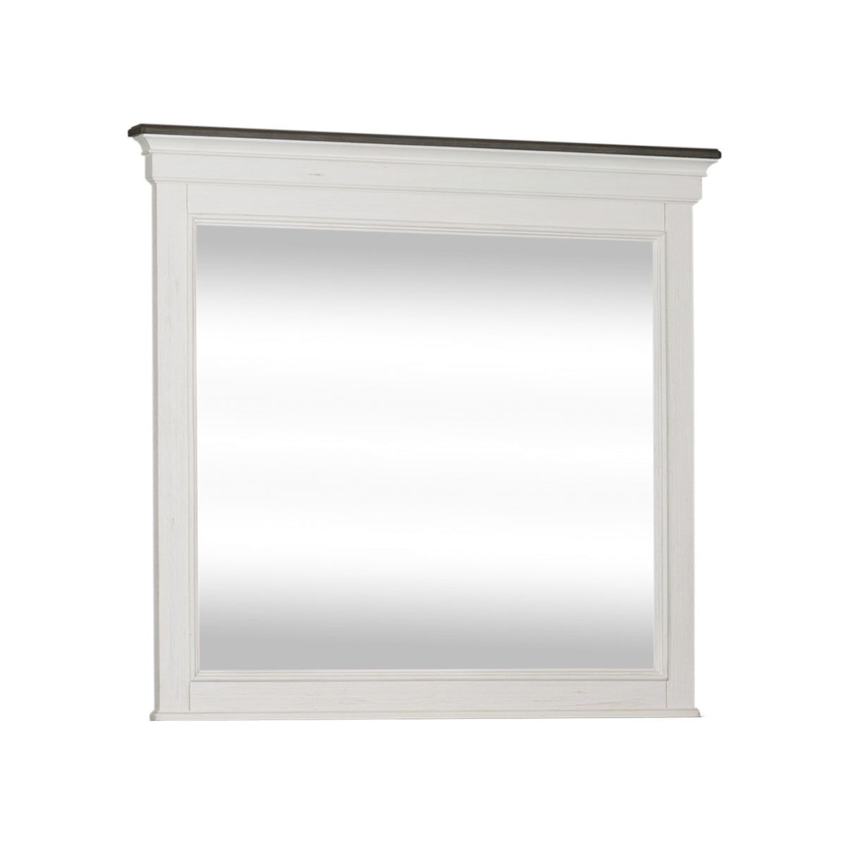 Allyson Park Crown Mirror (417-BR52)
