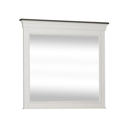 Allyson Park Crown Mirror (417-BR52)