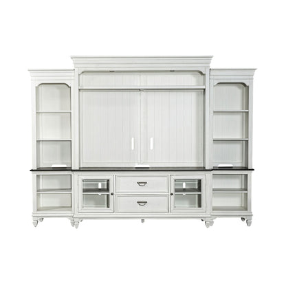 Allyson Park Entertainment Center with Piers