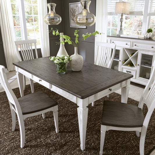 Allyson Park 7 Piece Gathering Table Set