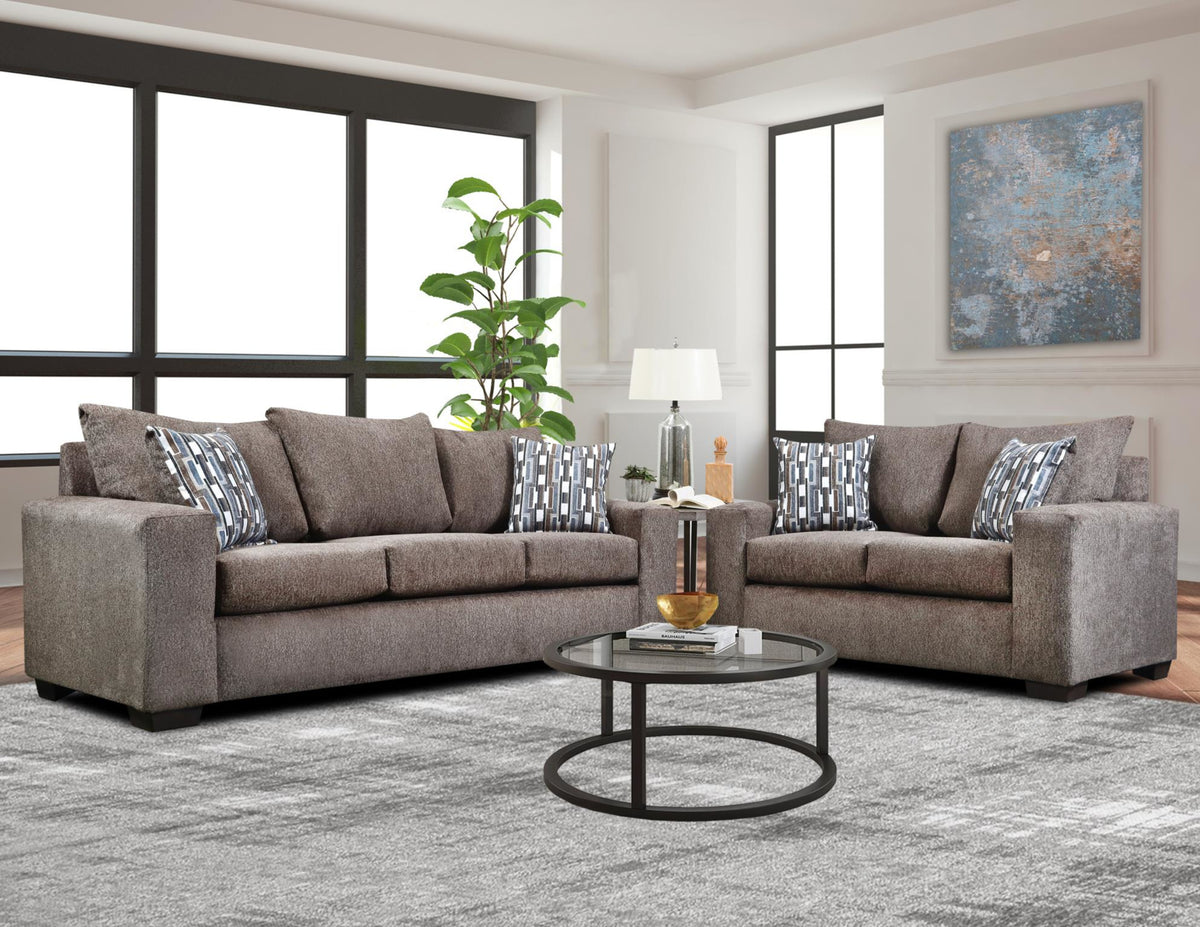 4201 Osaka Truffle Sofa & Loveseat