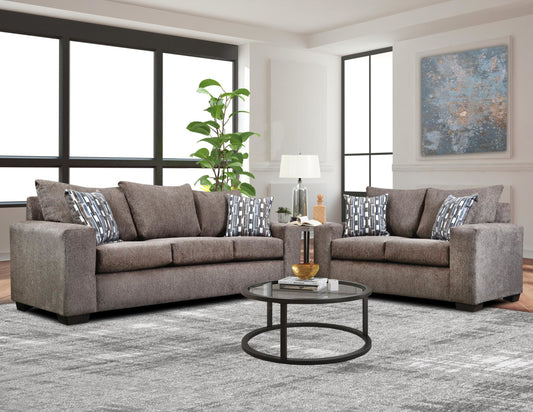 4201 Osaka Truffle Sofa & Loveseat