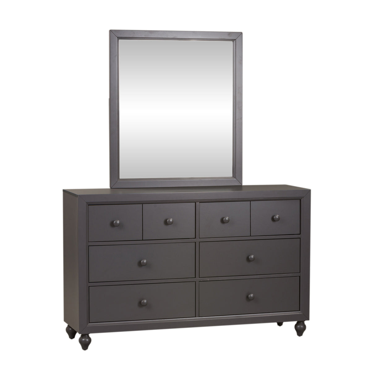 Cottage View Youth Dresser & Mirror Bedroom Set