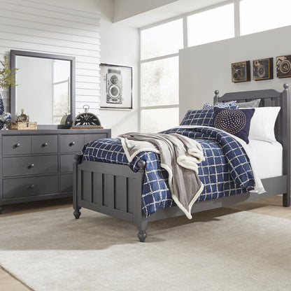 Cottage View Youth Twin Panel Bed, Dresser & Mirror Bedroom Set