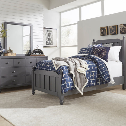 Cottage View Youth Twin Panel Bed, Dresser & Mirror Bedroom Set