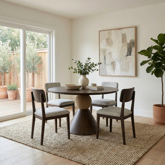 Briarcrest 5 Piece Pedestal Table Set