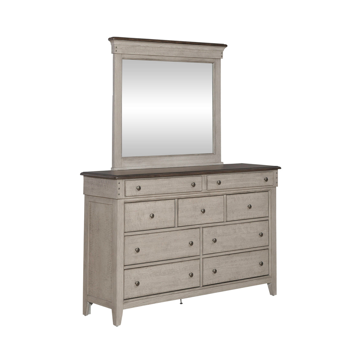 Ivy Hollow Dresser & Mirror Bedroom Set