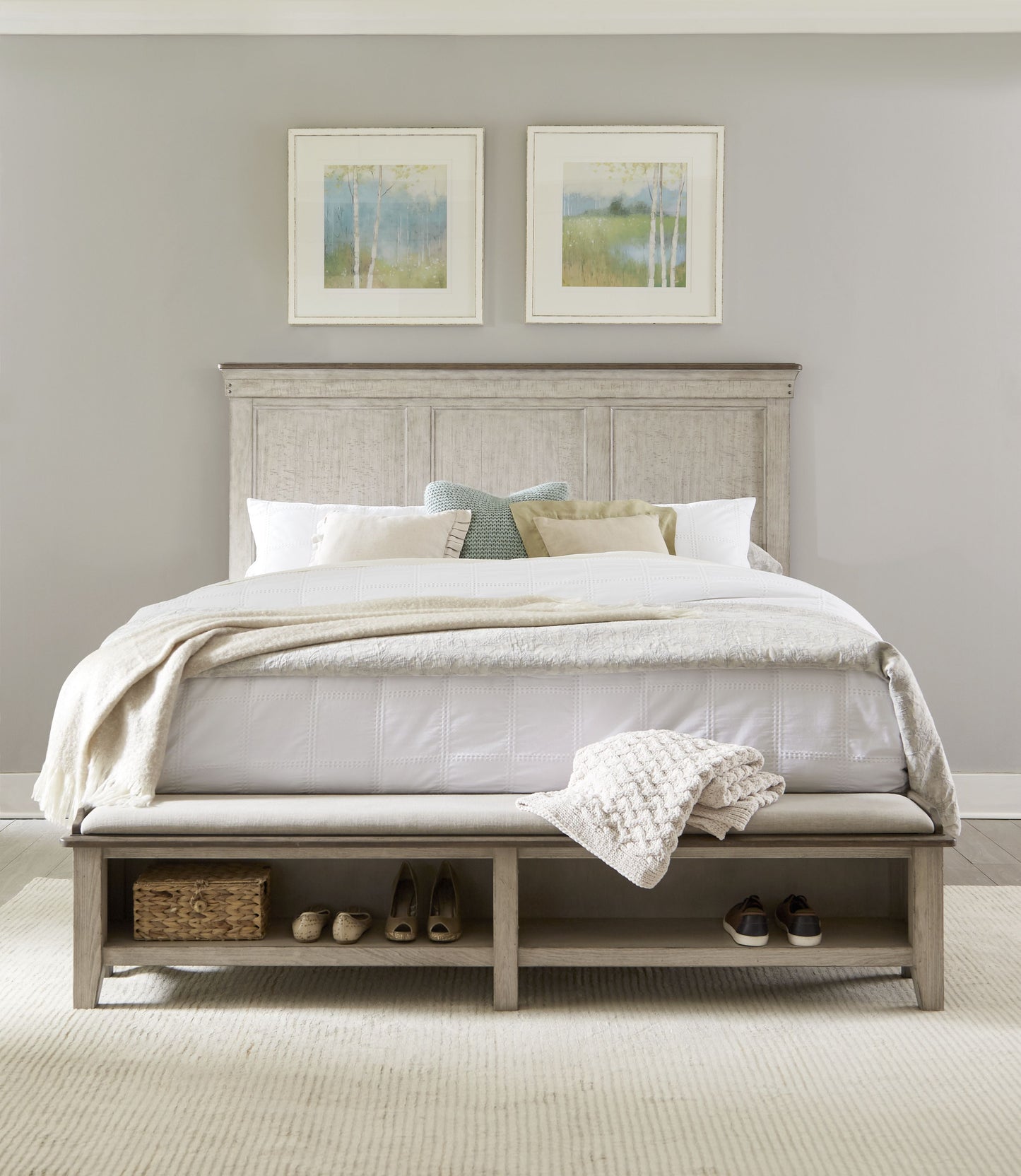 Ivy Hollow King Storage Bed