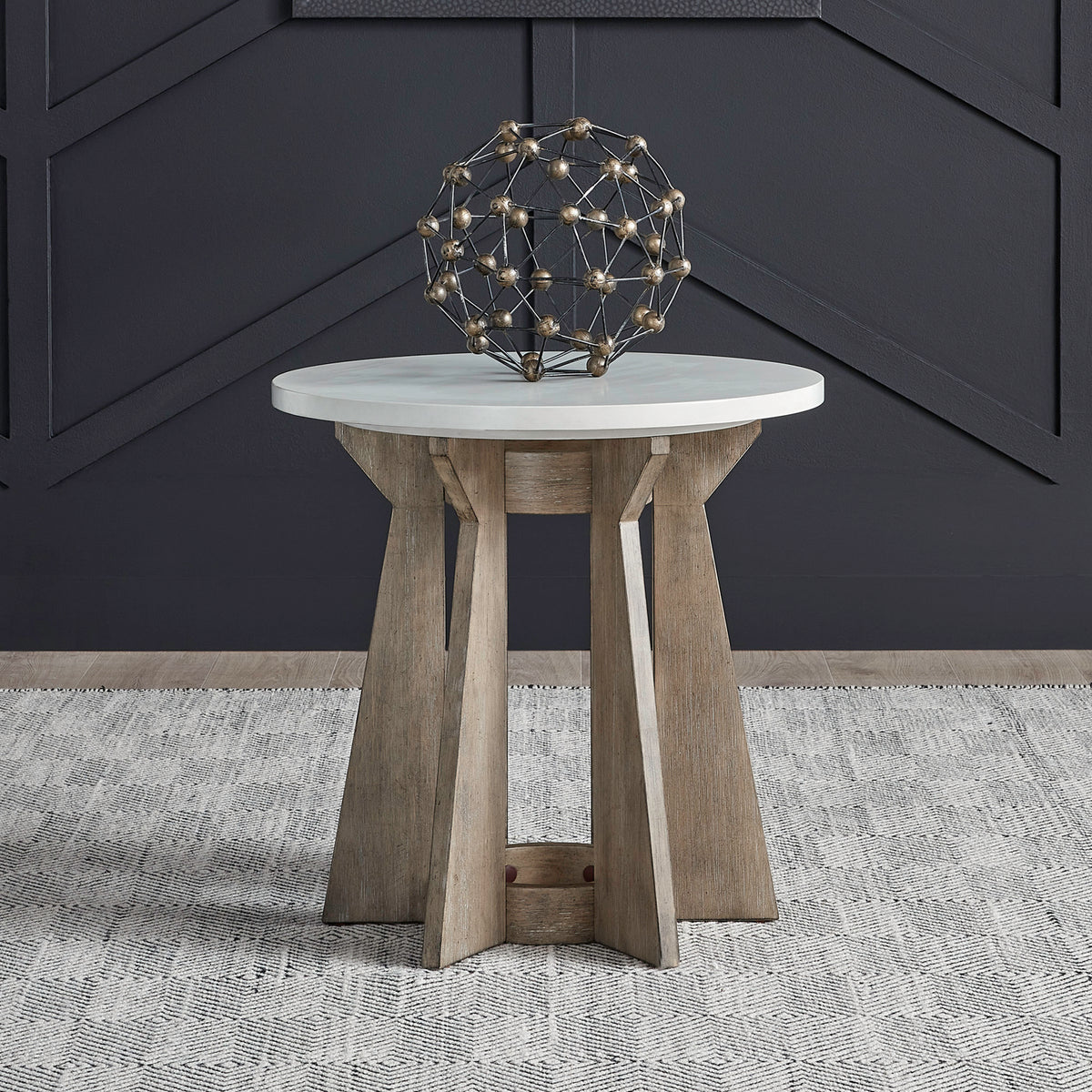 Berkley Square Round End Table