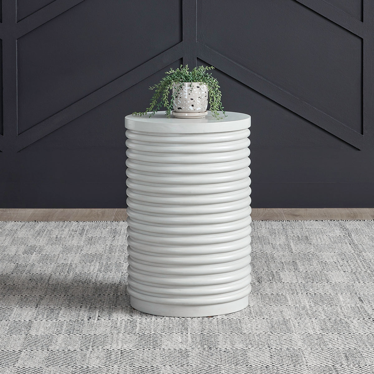 Berkley Square Round Chairside Table