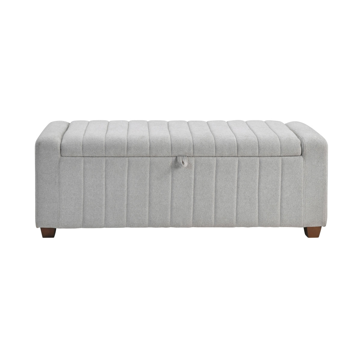 Derby Storage Bench - Gray