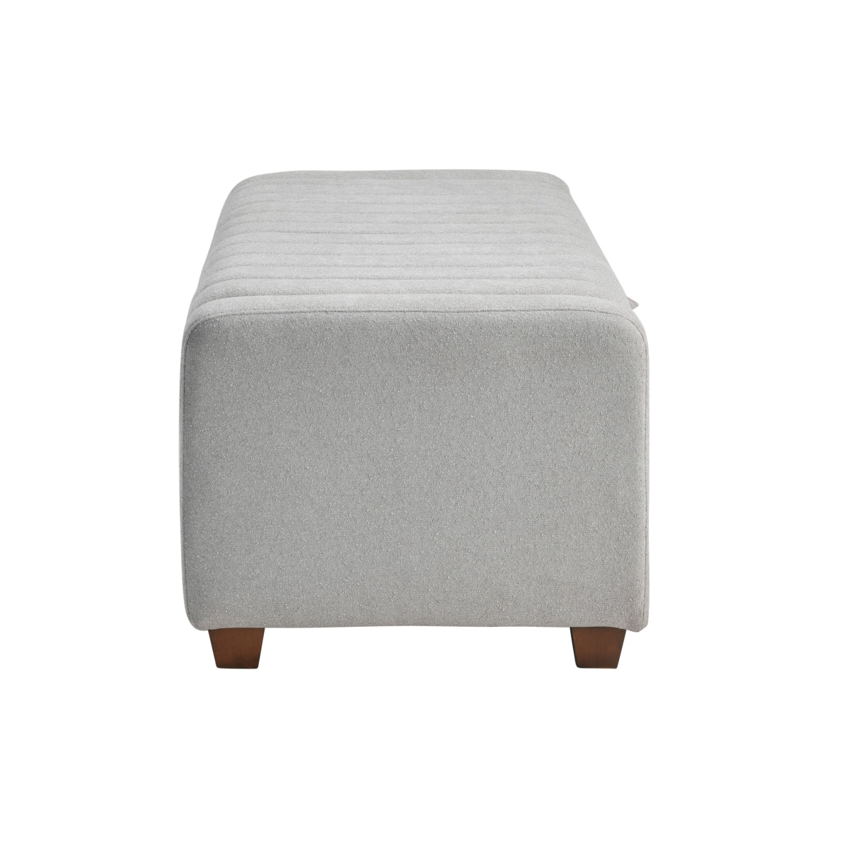 Derby Storage Bench - Gray