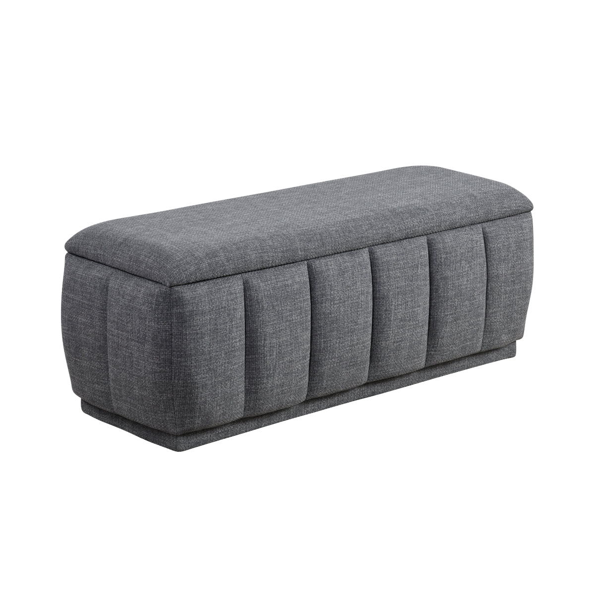 Maize Storage Bench - Gray