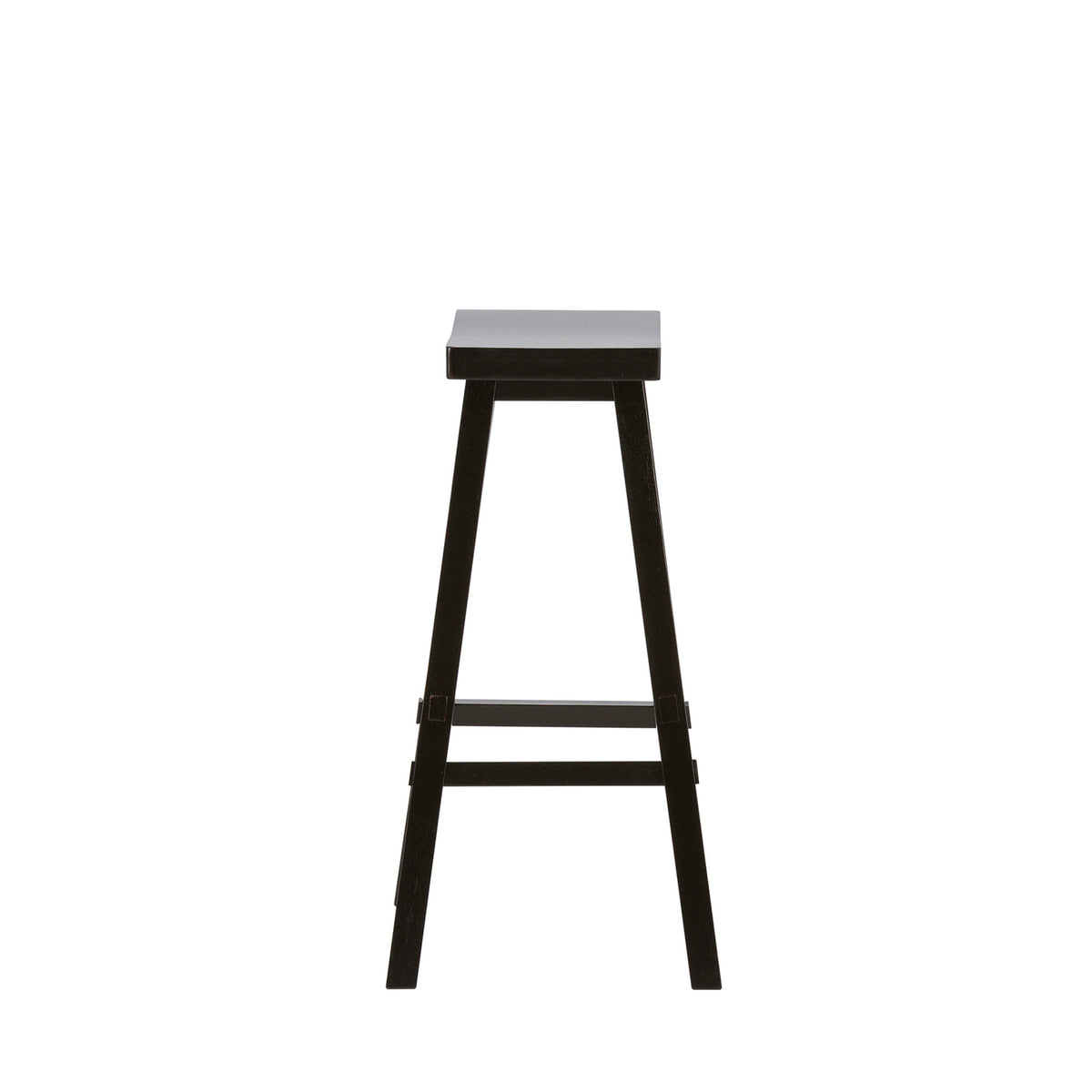 Creations 30 Inch Sawhorse Barstool - Black (RTA)
