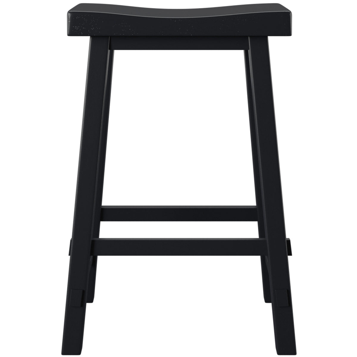 Creations 30 Inch Sawhorse Barstool - Black (RTA)