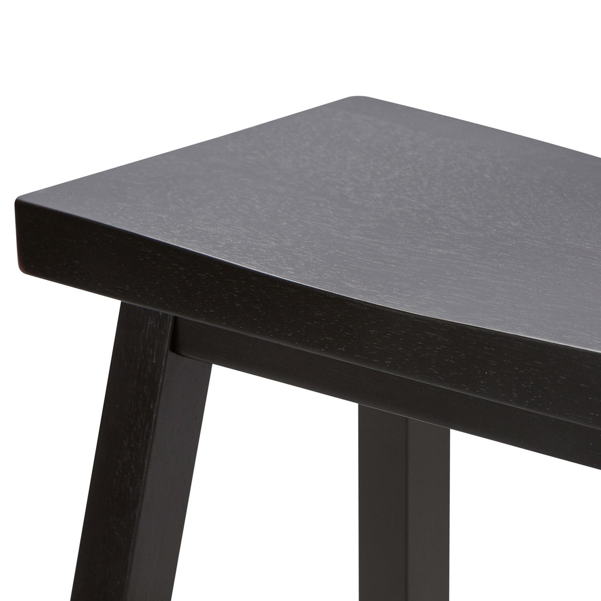 Creations 30 Inch Sawhorse Barstool - Black (RTA)