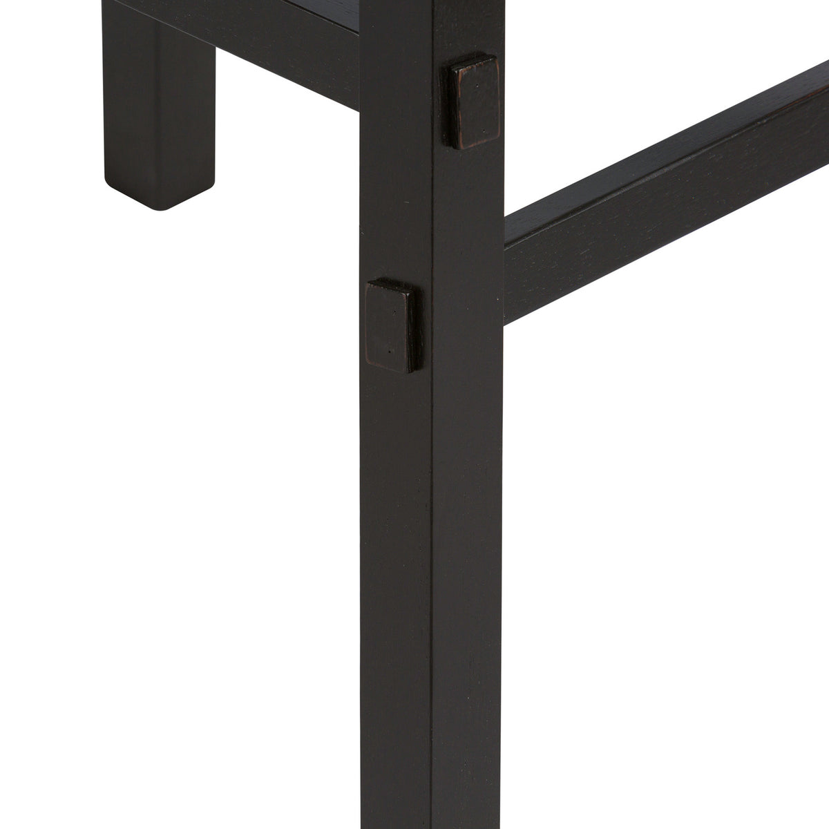 Creations 30 Inch Sawhorse Barstool - Black (RTA)