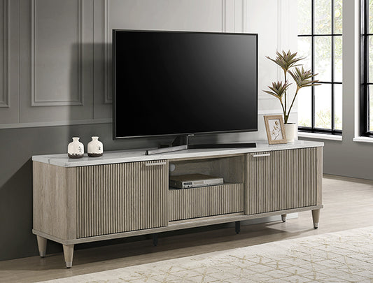 Britany Tv Stand Drift Wood Color (4813DW-9)