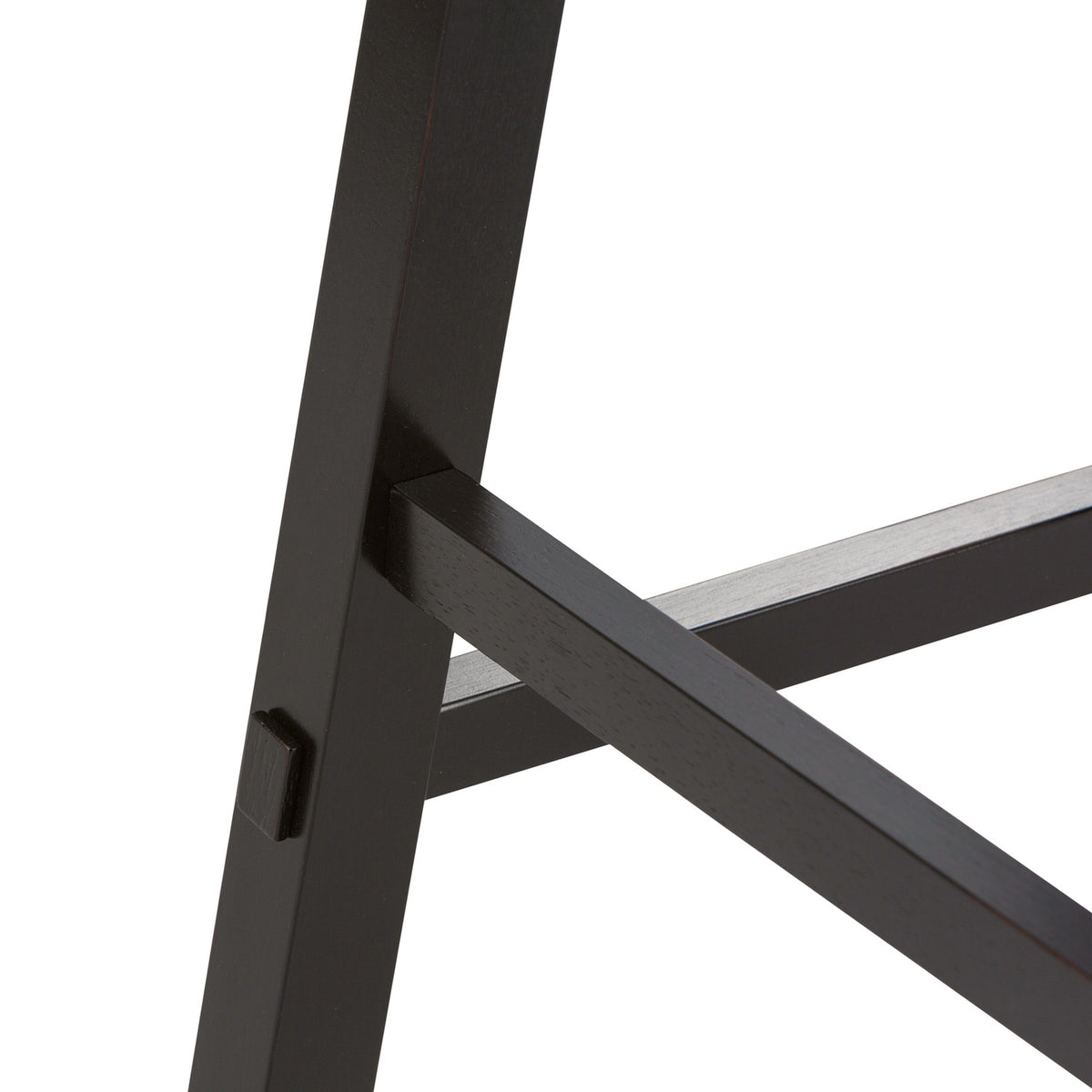 Creations 30 Inch Sawhorse Barstool - Black (RTA)