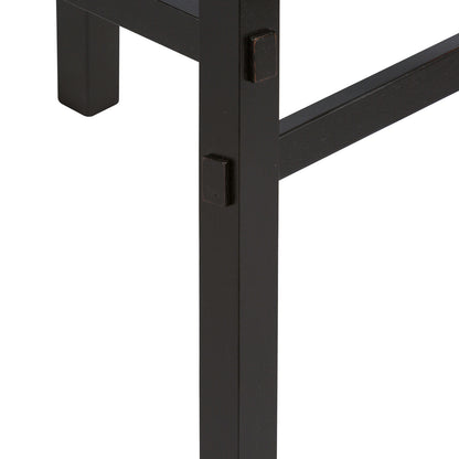 Creations 30 Inch Sawhorse Barstool - Black (RTA)