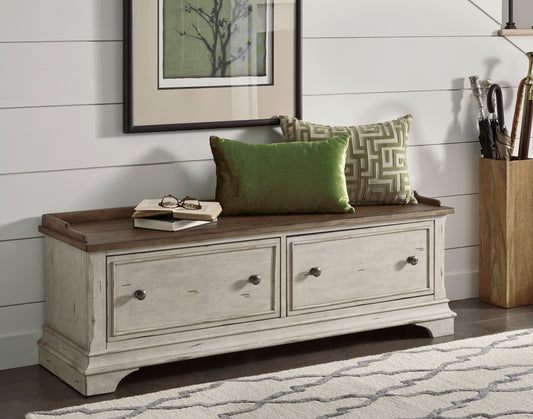 Morgan Creek Storage Hall Bench