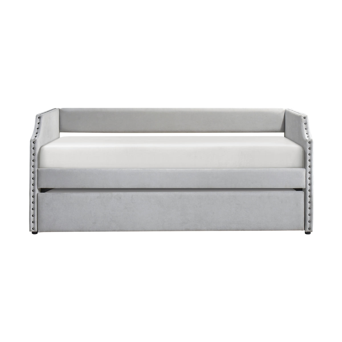 Shiloh Daybed with Trundle - Light gray