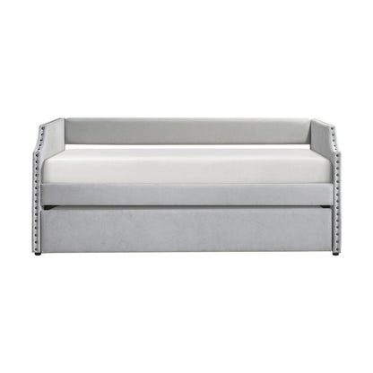 Shiloh Daybed with Trundle - Light gray