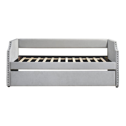 Shiloh Daybed with Trundle - Light gray