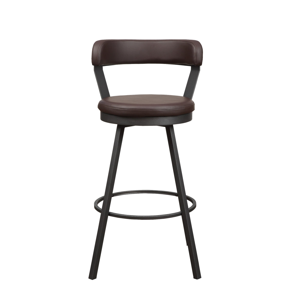 Appert Swivel Pub Height Chair - Brown