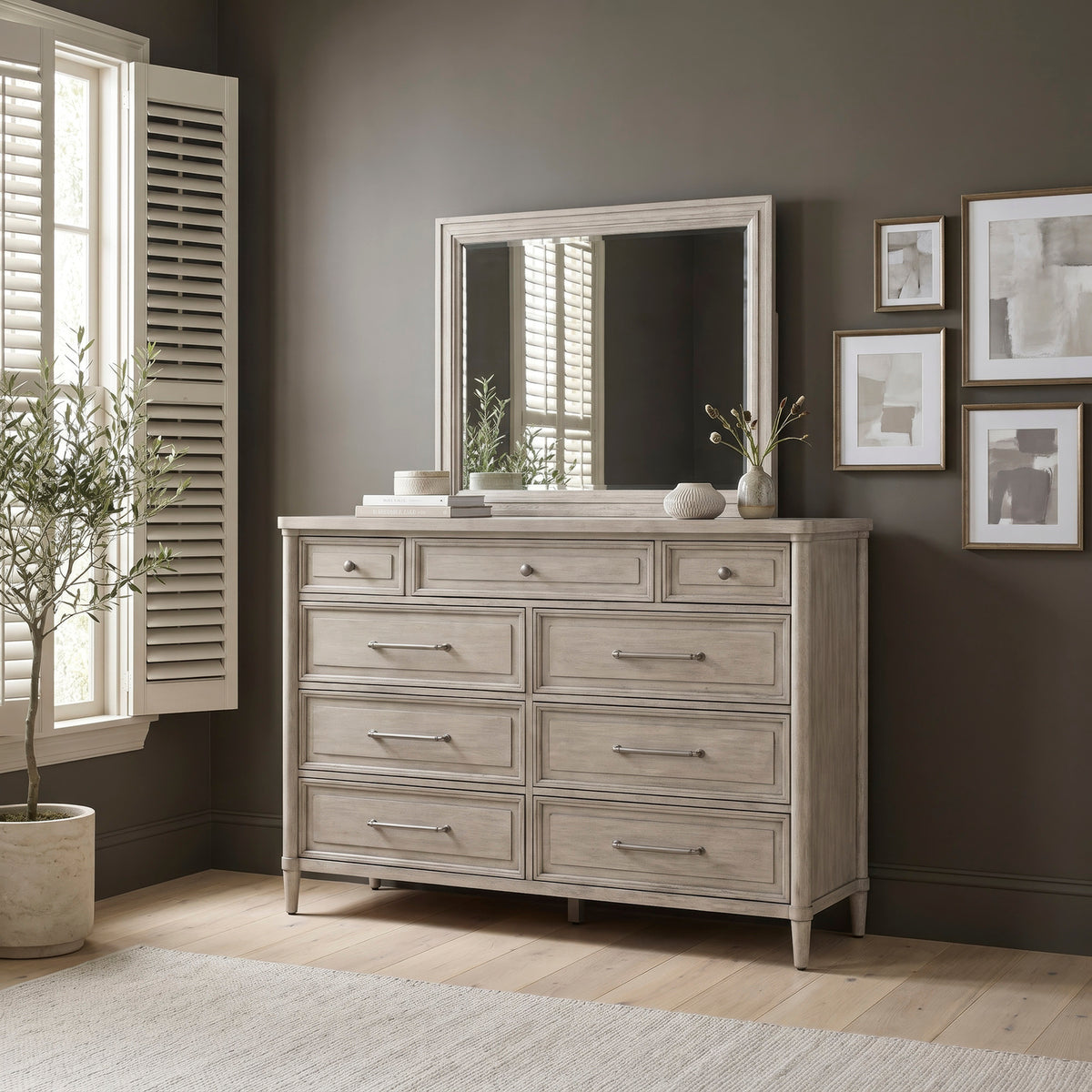 Rochelle Park Dresser & Mirror