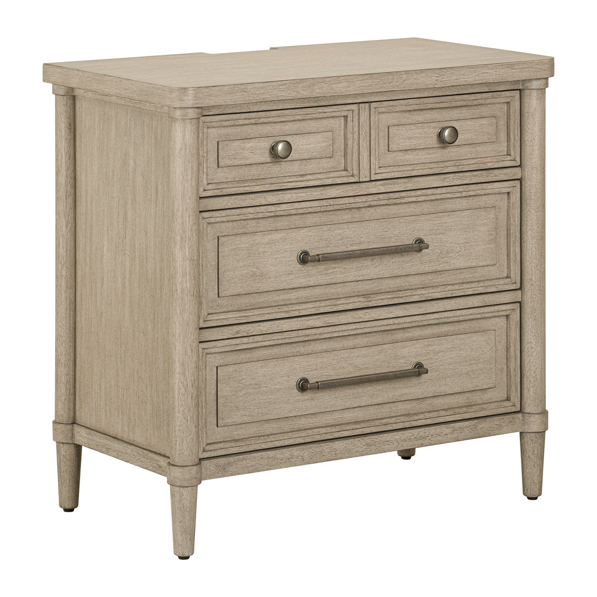 Rochelle Park Nightstand w/ Charging Station