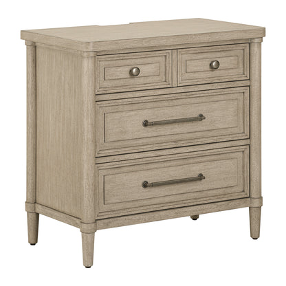 Rochelle Park Nightstand w/ Charging Station