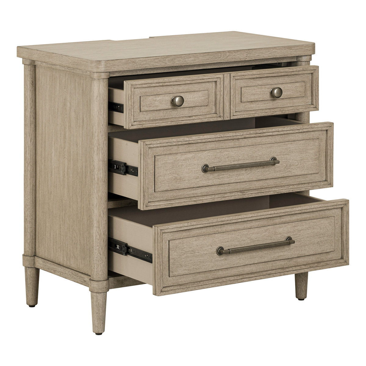 Rochelle Park Nightstand w/ Charging Station