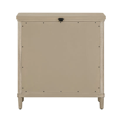 Rochelle Park Bedside Chest w/ Charging Station