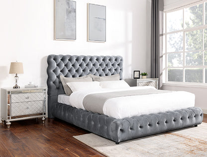 Flory Bed Grey (5112GY-ALL)