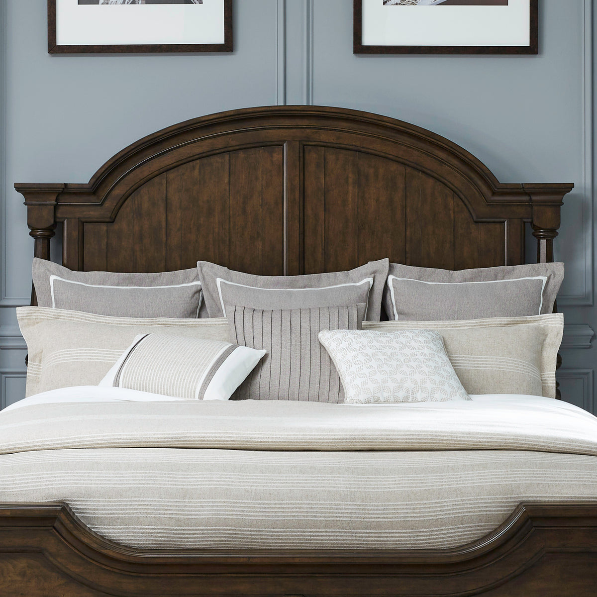 Arden Road Queen Arched Poster Headboard