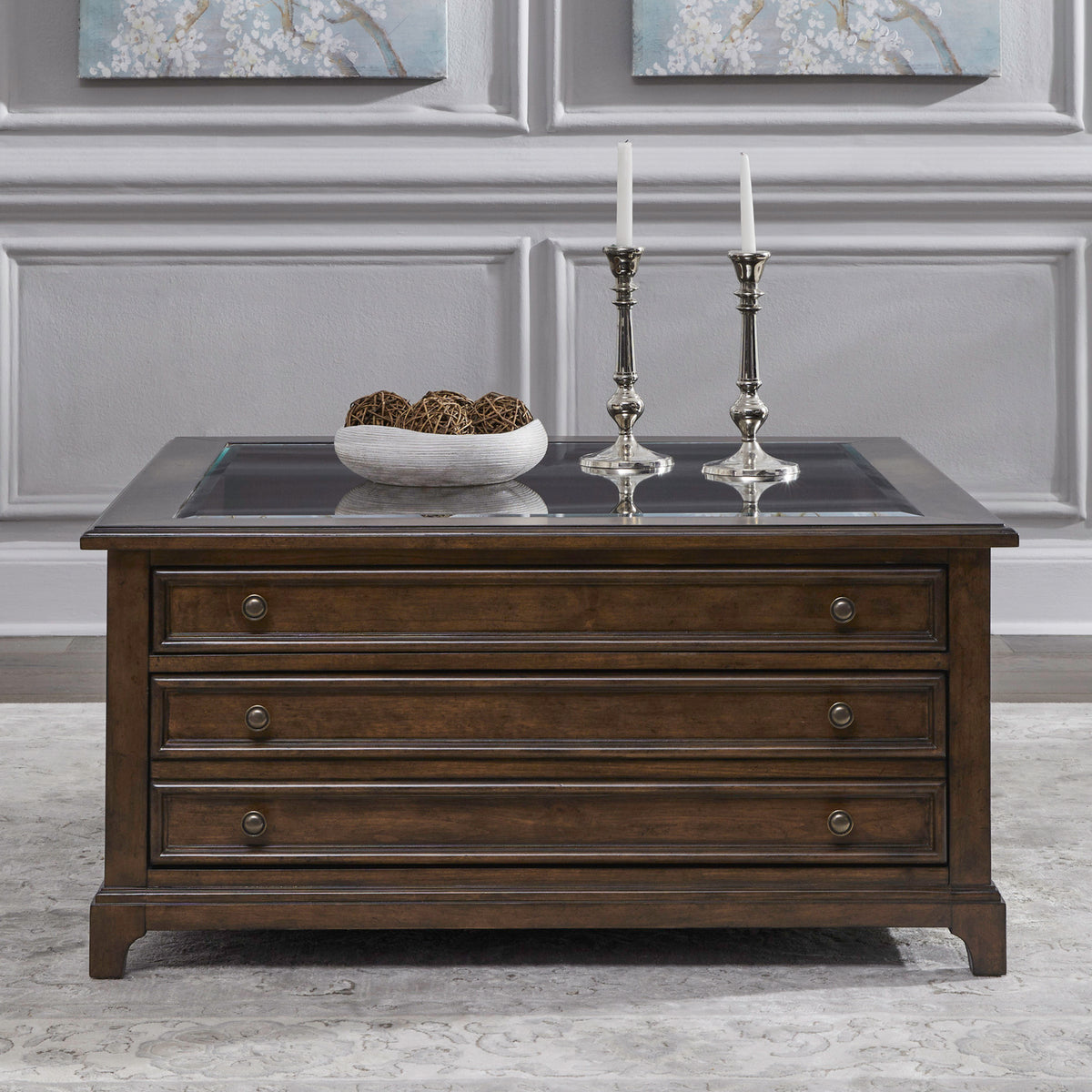 Arden Road Square Collector Cocktail Table