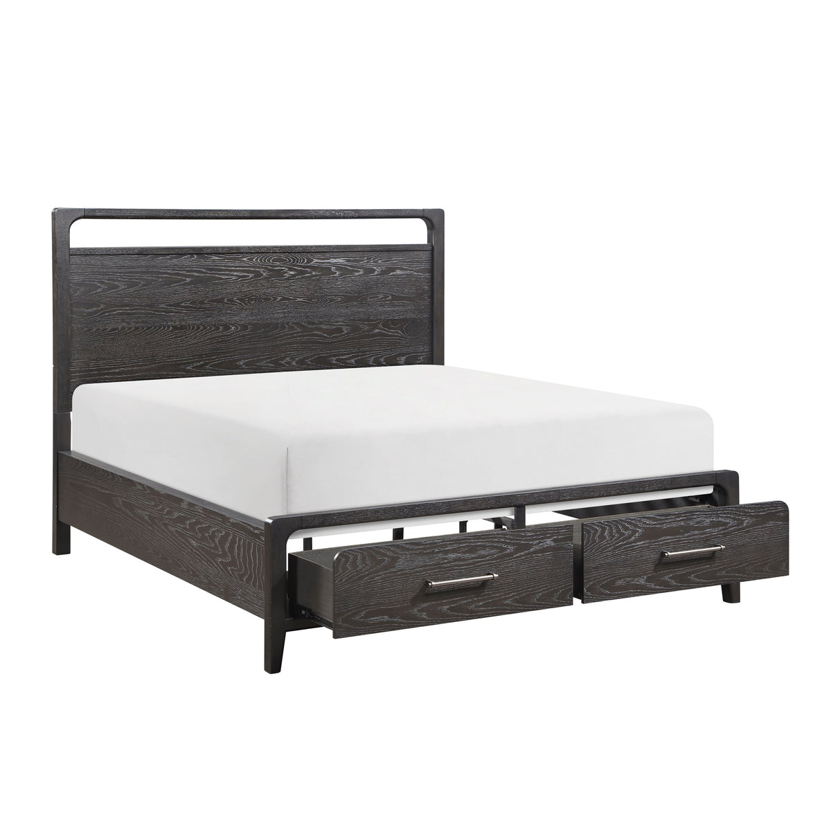 Elowen Queen Platform Bed with Footboard Storage