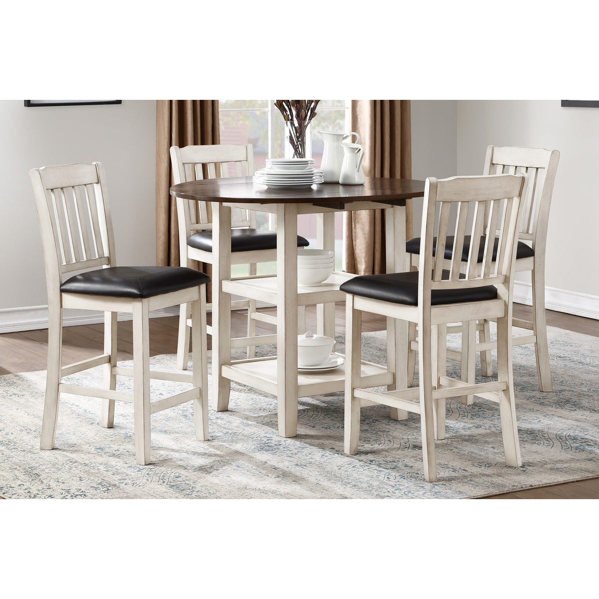 Kiwi Counter Height Drop Leaf Table
