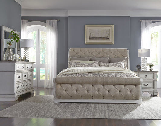 Abbey Park Queen Uph Sleigh Bed