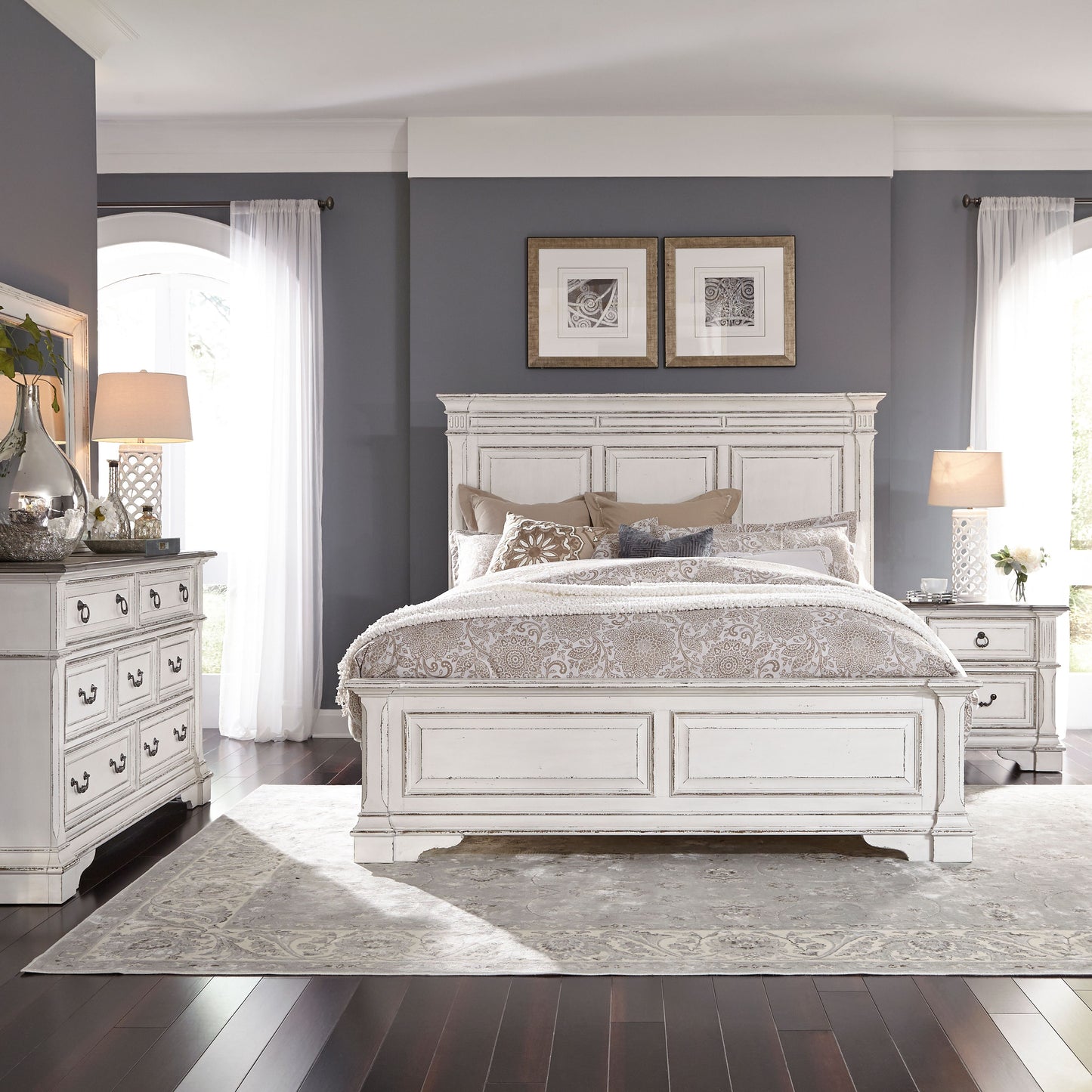 Abbey Park Queen Panel Headboard