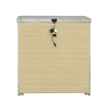 Modern Play Nightstand w/ Charging Station